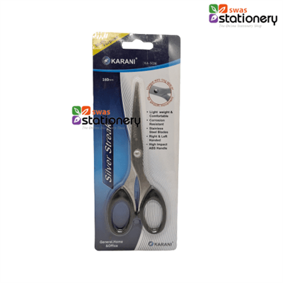 SDI Office Scissors - Left and Right Handed Black Scissors