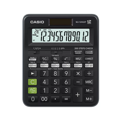 Casio hotsell calculator size