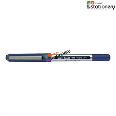 Buy Online Uniball Eye Micro Roller Ball Pen Blue UB-150 - Ahmedabad,  Gujarat, India