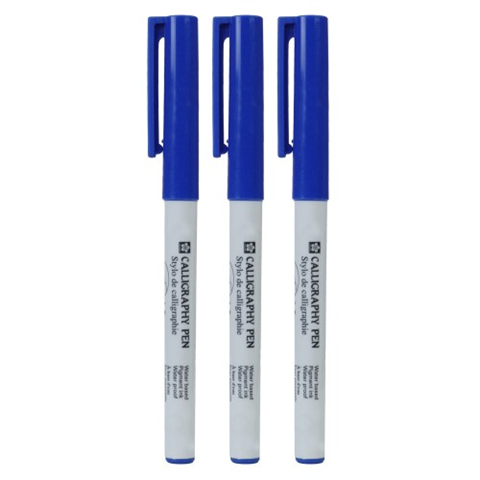 Sakura Calligraphy Marker Pen Blue