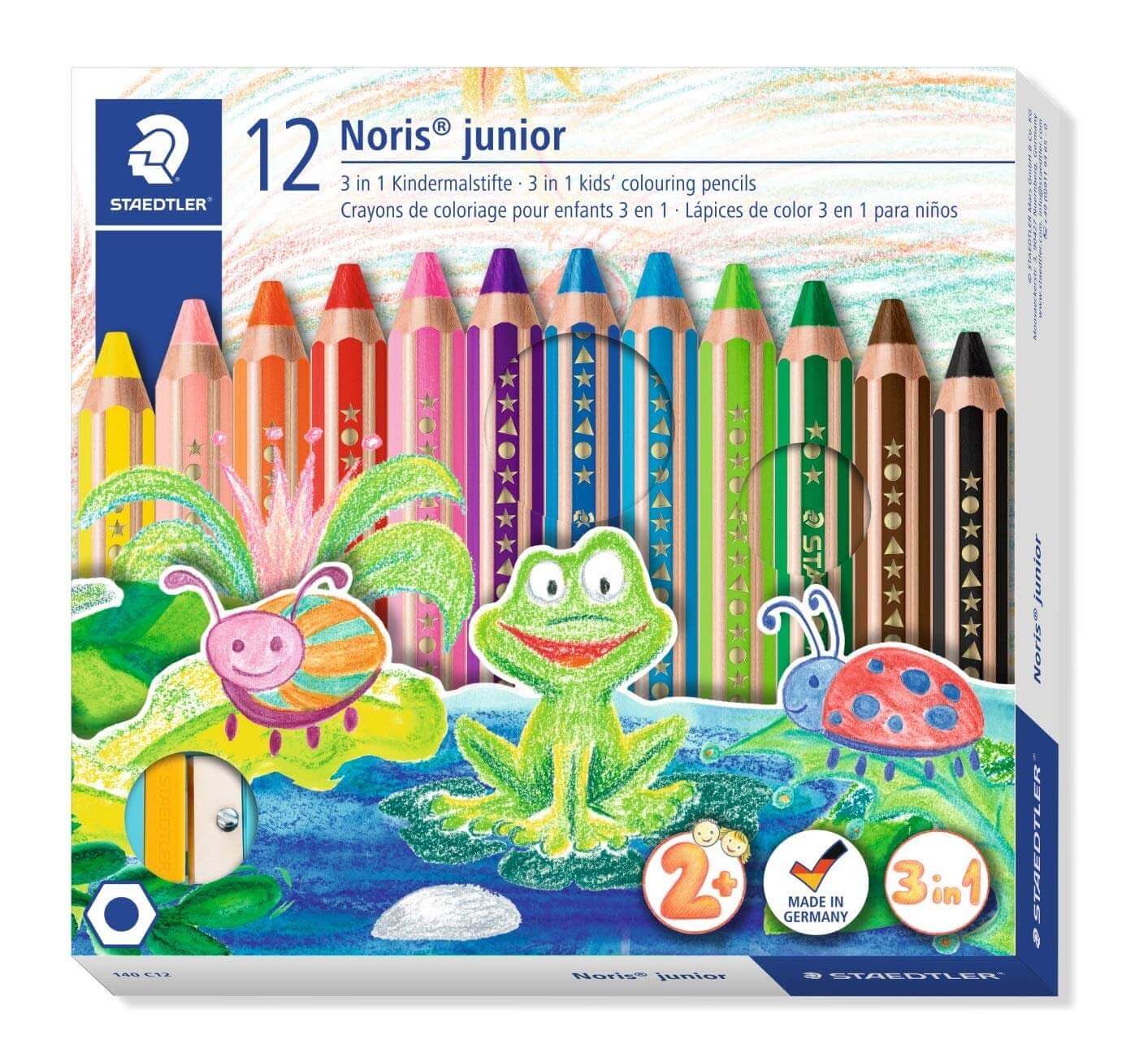 Download Staedtler buddy thick Jumbo Color Pencil set of 12 Colors - Colour Pencils - Staedtler - Swas ...